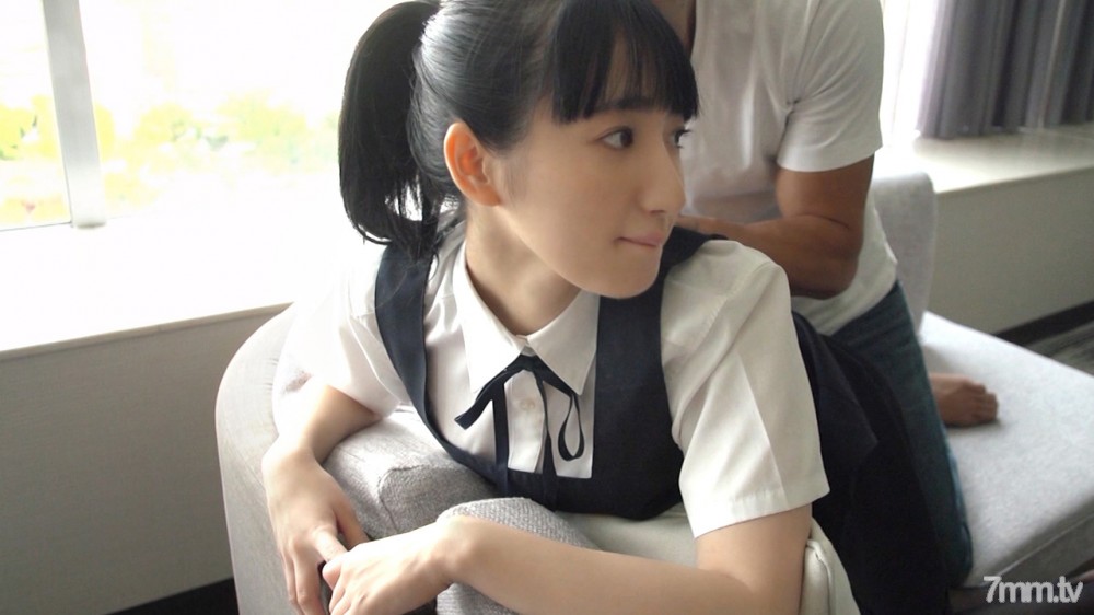 755-AI-01 Etch with a black-haired play girl who looks good in uniform / Ai