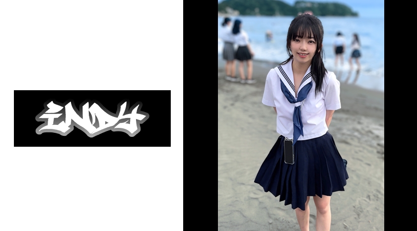 CRT-024 K②【個人拍攝】江之島海域發現的粉色波點泳裝