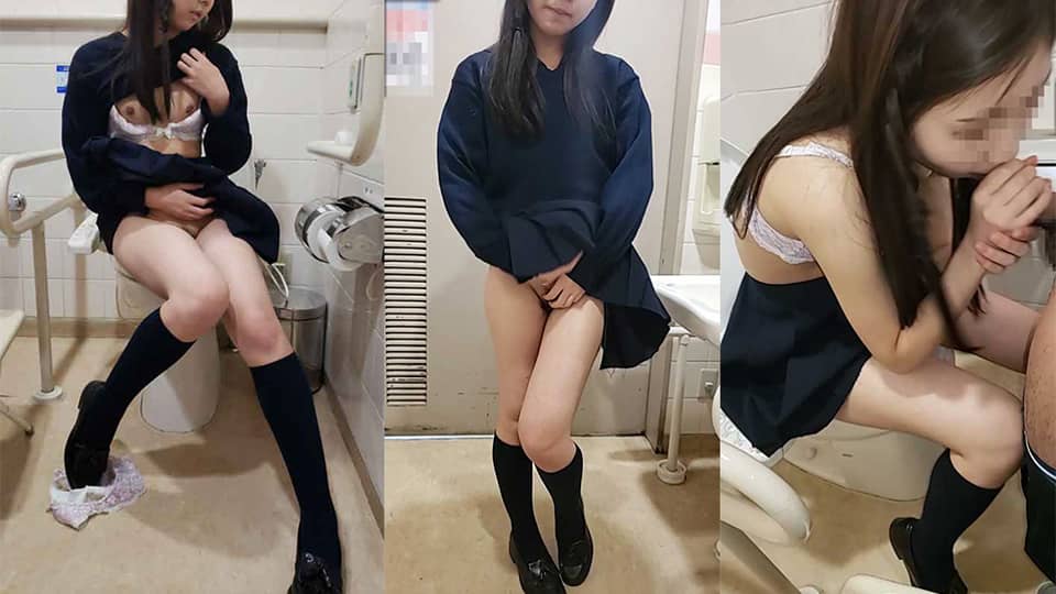 FC2-PPV-1027233 [Private shoot] Lady-like girls' school ② Blowjob in the toilet after a shopping date