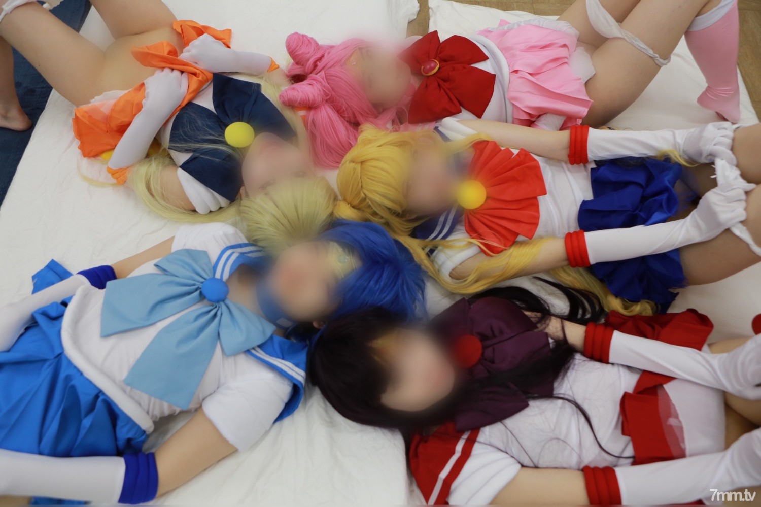 FC2-PPV-1848004 [Big orgy with Sailor Moon] 6P instead of the moon! Punishment of virgin kun's cock in a dream situation, multiple blowjobs, raw squirrel, vaginal cum shot, Anikos harem