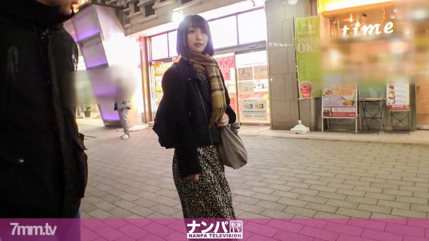 GANA-2023 Seriously Nampa, first shot. 1282 The beautiful busty F-cup beautiful girl I found at Shimbashi station is 